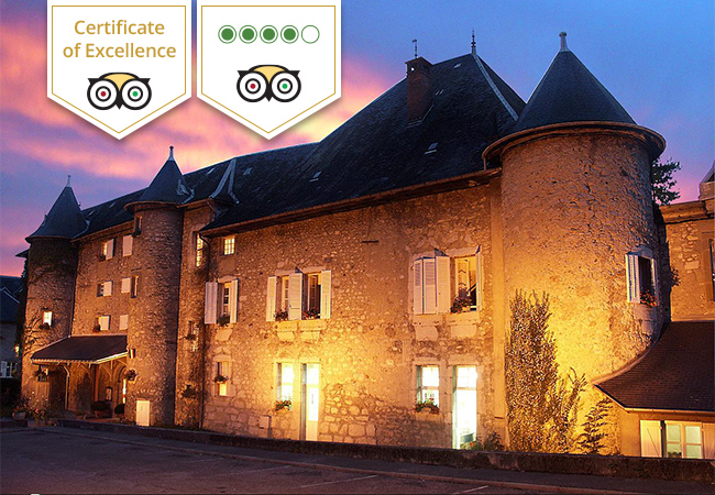 TripAdvisor Certificate of Excellence

Fairytale Castle Escape in French Savoie at Château des Comtes de Challes (1h10 from Geneva)

Valid til Dec 30, 2018
 Photo