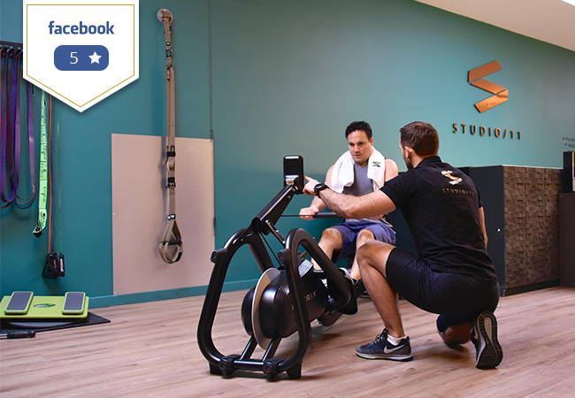 5 Stars on Facebook
Group Fitness Classes (Circuit, Boxing, Pilates & More) or Personal Training at Studio 11 (Eaux-Vives & Collonge-Bellerive)


	Choose 10 group classes OR 2 private training sessions
	For all levels

 Photo