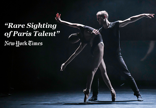 "Rare Sighting of Paris Talent" - New York Times 
Ballet Stars of Paris National Opera Performing "Dérèglements" Contemporary Ballet by Star-Choreographer Samuel MurezBFM, May 6 @ 16h30
 Photo
