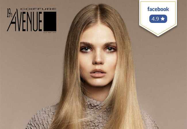 4.9 Stars on Facebook
19th Avenue: Among Geneva's Most Respected Hair Salons (4 Locations) 
Women:


	Cut: 131 CHF 78 
	Cut & Color: 220 CHF 129 
	Cut & Highlights: 336 CHF 199 


Men:
Cut: 74 CHF 44
 Photo