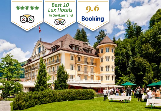 In "Best 10 Luxury Hotels in Switzerland" 2018 Tripadvisor Selection
Gstaad Luxury Getaway & Michelin-star Dinner at Le Grand Bellevue 5* Hotel
Incl overnight stay for 2, Michelin-star dinner for 2, Spa access & more
 Photo
