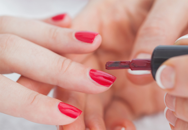 Mani + Pedi by Sonia Degletagne - Nail Technician with 15 Years Experience -  at Institute Reveal


	with Classic varnish: 100 CHF 59
	with Semi-permanent varnish: 160 CHF 79

 Photo