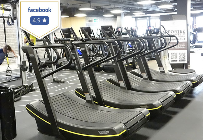 4.9 Stars on Facebook

5 Daily All-Access Passes to Holmes Place, Geneva's Premier Fitness & Wellness Club 

Includes 7/7 access to:


	Gym with top-end equipment 
	Group classes (100+ per week)
	Jacuzzi + hammam + sauna access

 Photo