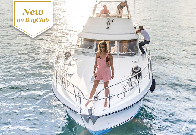 Beat the Heat!
Private Cruise on a 35-Feet "Princess Fly" Yacht on Lake Geneva, for You + Up to 9 Friends


	2h cruise: 1000 CHF 499
	3h cruise 1400 CHF 689 


Skipper included. Bring your own food, drink & music
 Photo