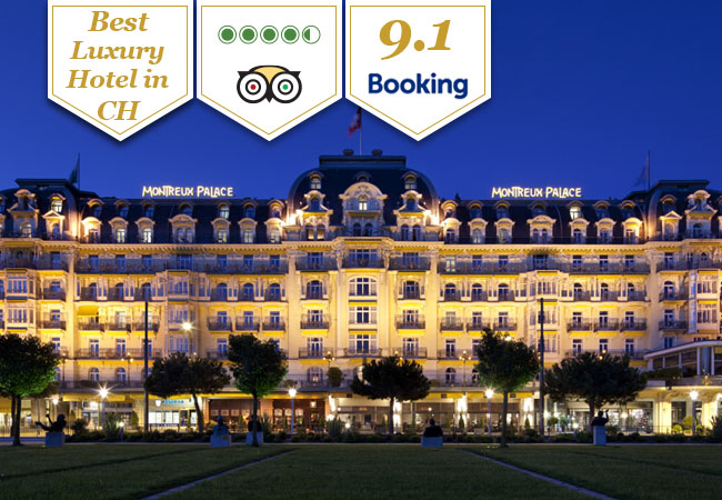 Winner: 'Best Luxury Hotel in Switzerland 2019'

Luxury Escape at the 5-Star Fairmont Le Montreux Palace Hotel

lncl 1 night for 2 in Lake View room, breakfast, spa/gym access, 15% off spa treatments
 Photo