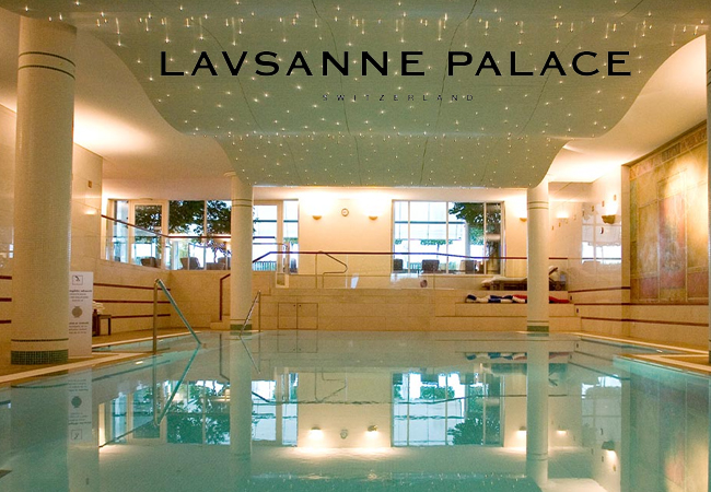 Ultimate Pampering: Le Spa @ Lausanne Palace


	2 x Full-day Spa entries & meals: 320 CHF 199
	1-month unlimited Spa access + massage: 945 CHF 539 
	
	One of Switzerland's best luxury spas features top end treatments, indoor pool, jacuzzi, hammam, gym & more

 Photo