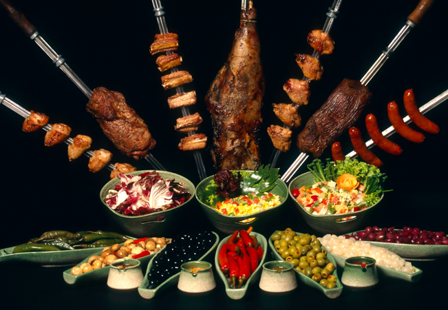 4 Stars on TripAdvisor, Recommended by 91% of BuyClubbers
All-You-Can-Eat Brazilian Meat Rodizio for 2 plus Caipirinhas at Aquarela do Brasil

Valid Dinner 7/7 & Lunch Fri+Sun
 Photo