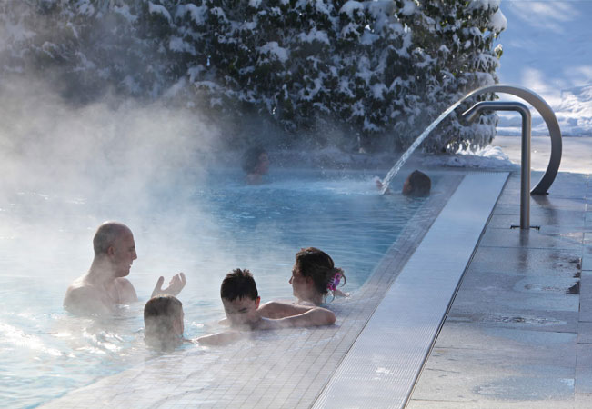 4 Stars on TripAdvisor, 34°C All Year

Thermes Parc Hot Thermal Baths Complex (Val-d'Illiez): 2 Daily Entries with Option for Overnight StayHeat up the cold winter months at the resort's hot thermal river, indoor & outdoor pools, hammam, outdoor jacuzzi & more
 Photo
