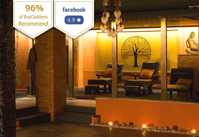Recommended by 96% of BuyClubbers, 4.9 Stars on Facebook 

1h Thai Massage at 
 Terre des Sens Spa (Rive)

Beautiful Asian-inspired Geneva spa with superb reviews. Get a Thai massage in different variations: traditional, oil, sport, pre-natal & more
 Photo