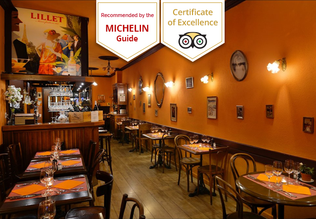 Michelin Guide Selection
Slow-Cooked French 'Canaille' Style Cuisine at Le Comptoir Canaille: CHF 100 Open Credit

'Canaille' means slow-cooked classics served without frills, and few places do it better than this award-winning retro bistro called “charming” by Michelin Guide & rated among Geneva's best 50 restos on Tripadvisor
 Photo
