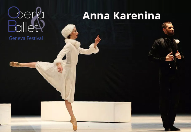 This Show is Part of Geneva's 1st Opera & Ballet Intl Festival​Tolstoy's Anna Karenina Ballet Performed by the World-Class Ballet de MilanMarch 14 @ 20h, Théâtre du Léman
 Photo