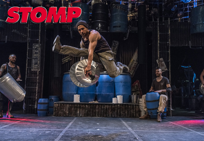 "Exuberant explosive joy!" - New York Times

STOMP Hit Show: March 12-13-14 at Théâtre de Beaulieu

One of the world's most successful shows features an explosive mix of percussion on objects you never imagined, dance & humour
 Photo