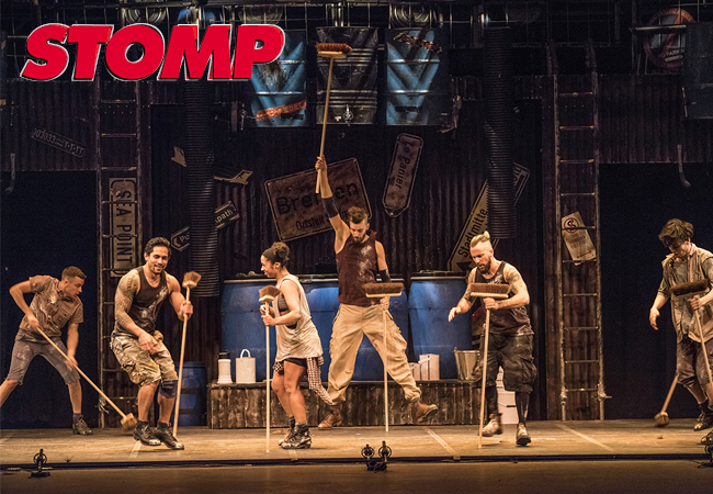 "Exuberant explosive joy!" - New York Times

STOMP Hit Show: March 12-13-14 at Théâtre de Beaulieu

One of the world's most successful shows features an explosive mix of percussion on objects you never imagined, dance & humour
 Photo