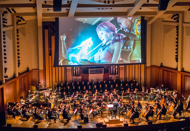 "​Dreamy & beautiful" -Cnet

Distant Worlds - Music from Final Fantasy: Grammy-winner Arnie Roth Directs 100 Musicians Performing Iconic Music from the Final Fantasy Video Game, Next to Giant Game-Scene ProjectionsMarch 22 @ 20h, Arena
 Photo