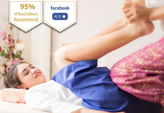 Recommended by 95% of BuyClubbers

Thai Massage at Thai Sensations (inside Coeur de Lotus)

The massage therapist, Lee (male), trained in Thailand & has 18+ years experience working in some of Geneva's top spas. Valid for 1h traditional or oil Thai massage
 Photo