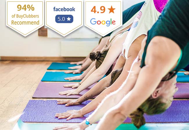 Recommended by 94% of BuyClubbers

Yoga / Fitness / Martial Arts Classes at Studio Soham


	Choose 3-months membership or 10-class pass
	Classes: Yoga, Brazilian Jiu-jitsu, Core Training & more



 

 
 Photo