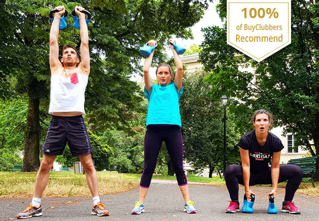 Recommended by 100% of BuyClubbers

5 or 10 Outdoor Bootcamp Fitness Classes at Parc Bastions (in EN)  with 'WESTROK' Coleman: Former Equinox NY CoachClasses everyday Mon-Sat, for all levels​
 Photo