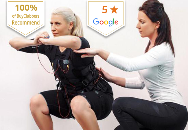 "20 minutes EMS = 90 minutes gym" - ELLE

100% of BuyClubbers Recommend​: EMS (Electric Muscle Stimulation) Personal Training at TrainWise
​Get strong & burn calories with short intense EMS sessions. Choose 1, 3, or 6 sessions


 

 
 Photo
