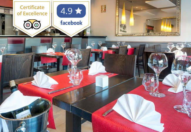 TripAdvisor Certificate of Excellence
Parisian Entrecôte, Beef Tartare & More French Cuisine at LaZ'Nillo Carouge: CHF 100 Credit

Award-winning French classics By the former chef of Brasserie des Halles de L'île
 Photo
