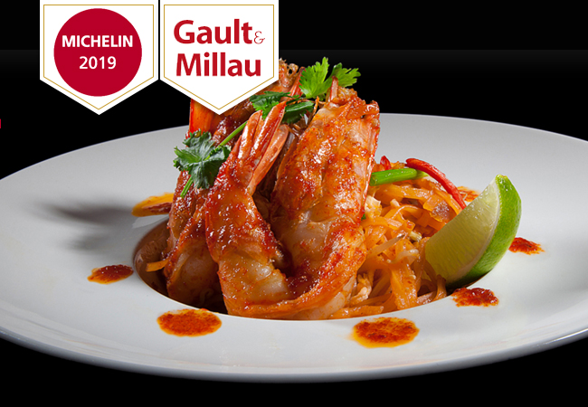 "Patara is an institution" - Gault&Millau

Thai Lunch at PATARA @ Beau-Rivage Hotel: CHF 100 Credit

Gourmet Thai cuisine at one of Geneva's best restaurants, valid lunch 7/7
 Photo