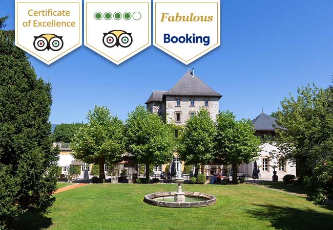 TripAdvisor Certificate of Excellence

Luxury Castle Escape in Chambéry at Château de Candie (1h from Geneva, 1h30 from Lausanne)

Valid til Feb 29, 2020 
 Photo