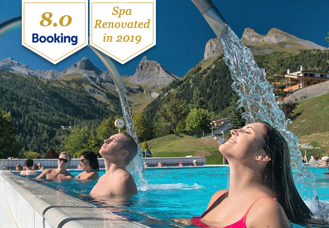 Valid 7/7 Until December 

Bains D'Ovronnaz Thermal Baths & Spa: 2 Daily Entries with Option for Overnight Stay

Escape to the Valais Alps - just 2h from Geneva and 1h15 from Lausanne - to one of Switzerland's largest natural baths & spa complexes
 Photo