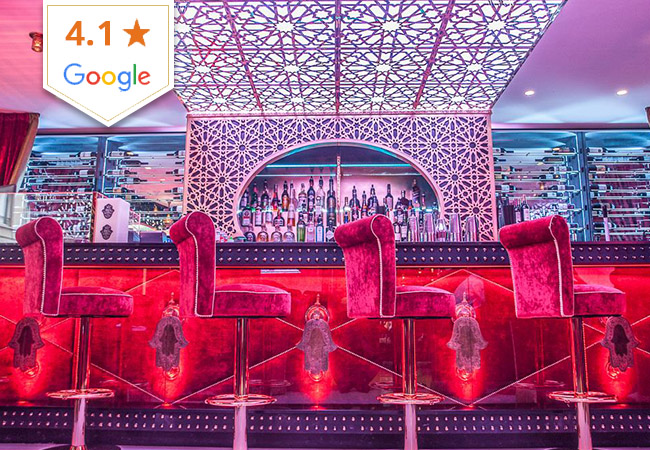 4.1 Stars on Google

Lebanese & Moroccan Cuisine with Trendy Vibes at Baroush (Rive): CHF 100 Open Credit

Delicious Tagines, Kafta, Falafel & more, mixed with Middle-East music & belly-dancing, served at a WOW setting
 Photo