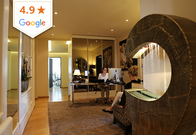 4.9 Stars on Google

Rh&ocirc;ne Dental Clinic: 
Dental Cleaning with Dentist Checkup, or ISO-Certified Teeth Whitening

Top-end treatments at one of Geneva's longest-running dental clinics, managed by a team of highly-qualified dentists



 
 Photo