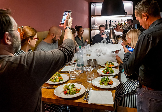 "Cook like a chef!" - Le Temps
Cooking Classes Created by Michelin-Star Chef Serge Labrosse at Les Ateliers (Plainpalais). Cuisine Types: Japanese, Thai, Molecular & More. Classes in FrenchIncl all ingredients & wine, plus dinner (of the masterpieces you cooked) after the class
 Photo