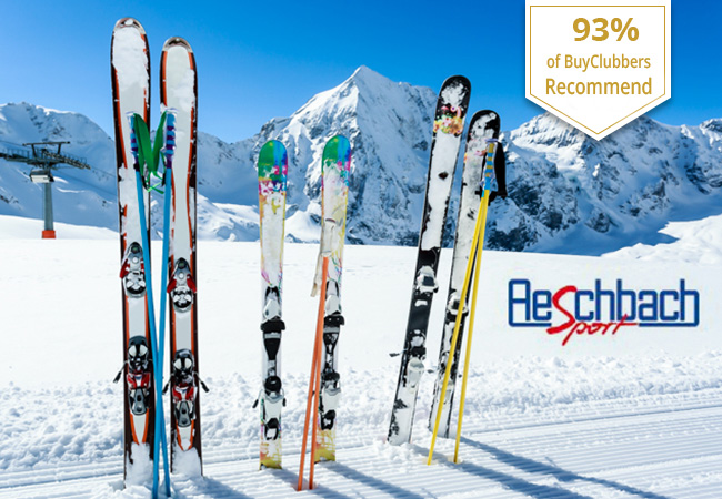 Recommended by 93% of BuyClubbers

​Ski Rentals at Aeschbach  Geneva (Balexert & Plainpalais): CHF 100 Open Credit

Huge selection of skis, boots, snowboards, helmets & more for any size/level. Rent for the duration you want: from 1 day to full season

 

 
 Photo