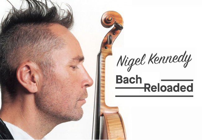 "5-stars. Roaring & exquisitely tender" - The Guardian UK'Bach Reloaded' by Violinist Nigel Kennedy: World Record Holder for Best-Selling Classic Album. Nov 30, 20h @ Victoria Hall
 Photo