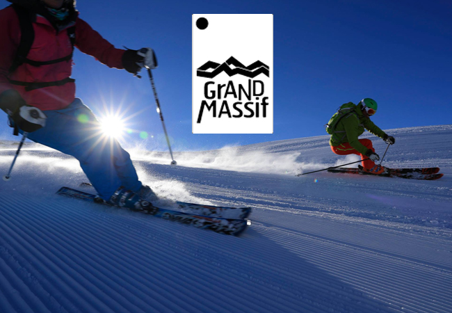 With COVID-Insurance
​Grand Massif Full-Day Ski Pass Including:


	Flaine
	Les Carroz
	Morillon
	Samoëns & ​Sixt ​
	 

 Photo
