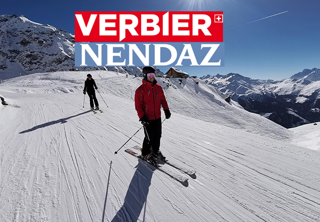 5 Stars on Tripadvisor

2.5h Private Ski Lesson for up to 4 People in Verbier or Nendaz with AlpineMojo: Recommended by 100% of BuyClubbersAdditional option for "Learn To Ski" long
weekend package for total beginners
 Photo