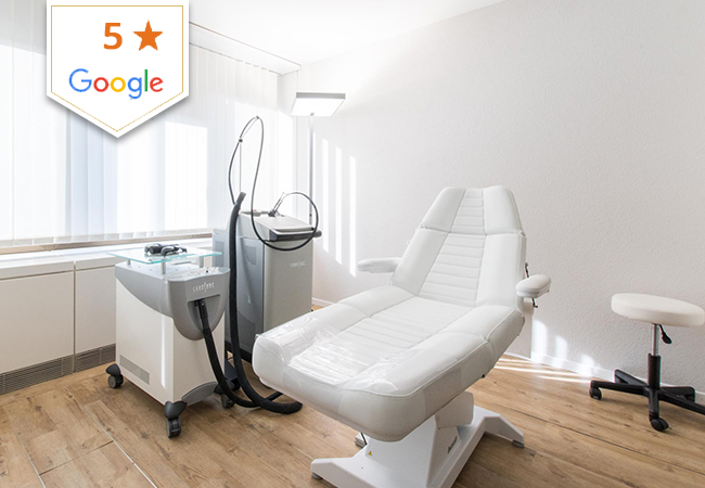 5 Stars on Google

Laser Hair Removal at Clinique de la Croix d'Or. Open Credit to Use Towards Any Body Parts:


	Pay CHF 299 for CHF 600 Credit
	Pay CHF 589 for CHF 1200 Credit
	Pay CHF 1099 for CHF 2400 Credit

 Photo