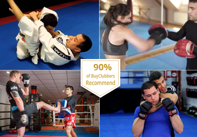 Recommended by 90% of BuyClubbers

Boxing, Brazilian Jujitsu, MMA, Thai-Box & More Martial Arts Classes at Jamaa Sport Acacias. 1 Voucher = 10 Classes35 classes per week 7/7 to choose from

 
 Photo