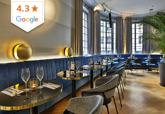4.3 Stars on Google

Alhambar (Old Town): CHF 70 Food & Drinks Credit Valid Tue-Sun, incl Sunday Brunch

Contemporary fusion cuisine served dinner & lunch on weekdays, plus an excellent Sunday brunch, at this stylish newly-renovated restaurant-bar 
 Photo
