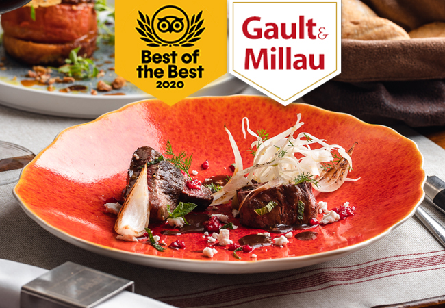 “Exquisite" - Gault&Millau
​French Fusion Cuisine at Café de la Paix (Plainpalais) by Chef Philippe Durandeau: Former Head Chef at La Reserve Hotel. 1 Voucher = 120-. Credit​French classics with touches of Spain & Asia at this classy bistro, winner of Tripadvisor's Best-of-the-Best award. Valid dinner Mon-Fri
 Photo