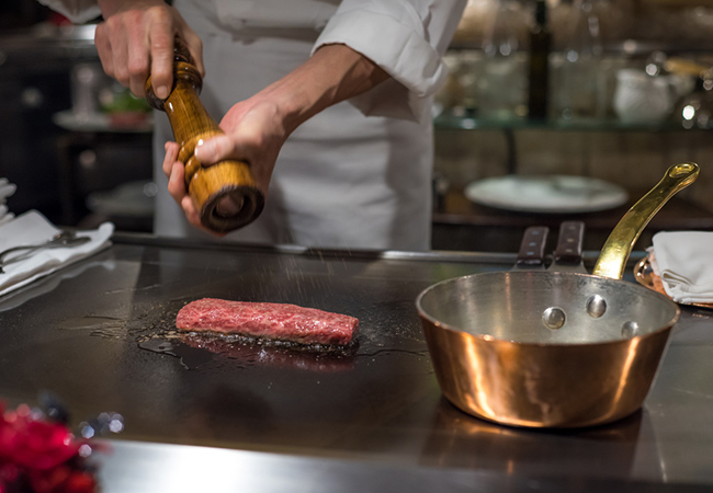 4.6 Stars on Facebook

Wagyu Beef Dinner for 2 Prepared on a Japanese Teppanyaki Open-Grill at TAKASAN

You ain't tasted beef til you tasted Wagyu Beef, prepared the Japanese way
 Photo