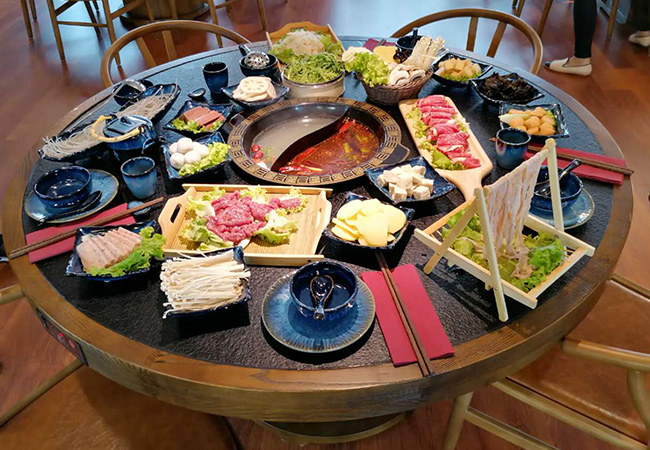 4.8 Stars on Google

Seafood & Meat Chinese Fondue for 2 at Zhou Yu (Pâquis)

Cook your own meats (seafood, beef & chicken) & vegetables right at your table by dipping them into the hot broth. Valid dinner & lunch Tue-Sat
 Photo