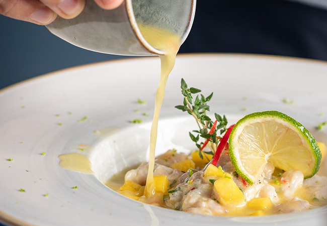 "Generous gourmet" -Gault&Millau
​Just Opened: Creative Parisian-Bistro Cuisine at Chez Piaf (Pâquis). 1 Voucher = CHF 100 CreditChic Paris-in-the-50's bistro serving classic & contemporary French cuisine, by chef who worked at Lion d'Or Versoix
 Photo