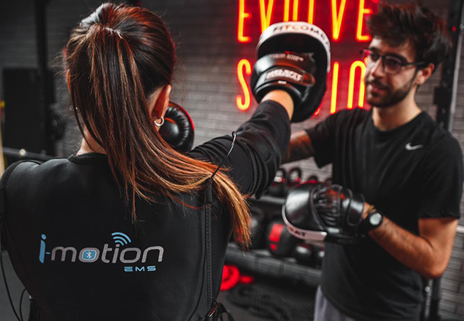 "20 minutes EMS = 90 minutes gym" - The Guardian

5 x EMS (Electric Muscle Stimulation) Personal Training Sessions at the Just-Opened Evolve Studio in Terrassière
​​Build strength & burn calories with short, but intense EMS sessions at this new fitness studio. 1st session also incl 3D body composition scan
 Photo