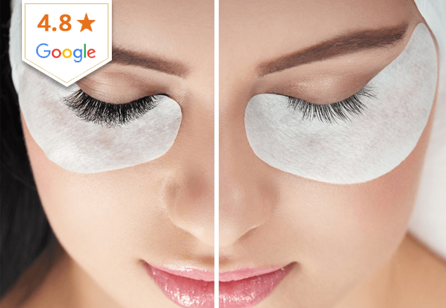 4.8 Stars on Google
Le Duo Beauty Salon (Plainpalais):


	Eyelash Extensions 1-by-1: 150 CHF 69
	Facial + LED Phototherapy: 140 CHF 79
	4 x LED Sessions (w/o facial): 200 CHF 99

 Photo