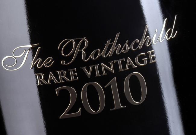 Free Pre-Valentine Delivery
Barons de Rothschild Champagnes: Limited-Edition Wood Gift Box with 3 Rothschild Bottles: 


	Rare Vintage 2010
	Blanc de Blancs​
	​Brut 

 Photo