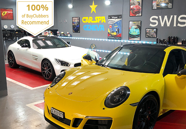 Recommended by 100% of BuyClubbers

Pro Car Wash by Hand - Interior & Exterior - at Car Spa Geneva (near Ikea Vernier)

For any car size up to and including SUV, using premium Swissvax products
 Photo