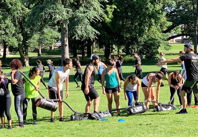 Recommended by 93% of BuyClubbers

5 or 10 Outdoor Bootcamp Fitness Classes at Parc Perle du Lac with YES Bootcamp​

17 class times each week to choose from, Mon-Sat morning / lunch / afterwork. Also available: option for nutritionist consultations
 Photo