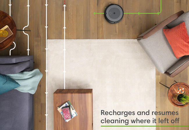 "Excellent alternative to more expensive Roombas" - PC Mag

Roomba® i3+ Robot Vacuum Cleaner with Auto-EmptyingRoomba's i3+ does the hard work for you with 3-step cleaning & smart room navigation, and then it even empties itself automatically
 Photo