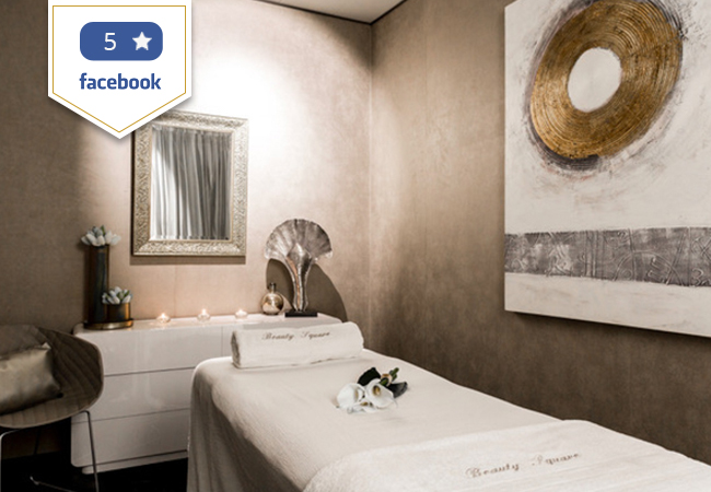 5 Stars on Facebook
​Beauty Square Institute (Geneva Center):


	PureAltitude&reg; Facial: 140 69
	Exfoliating Facial & Hydrodermabrasion: 220 119
	Relaxing / Sport Massage: 160 79
	
	Beautiful center-town institute rated 4.5 stars on Google and 5 stars on Facebook

 Photo