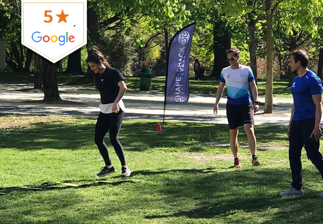 5 Stars Google

10 Group Sports Classes (HIIT Bootcamp, Strength, Running, Pilates & More) with Shape Shack Eaux-Vives. Outdoors or Inside, Depending on Weather & Class Type

Choose from 15 classes per week Mon-Sat
 Photo