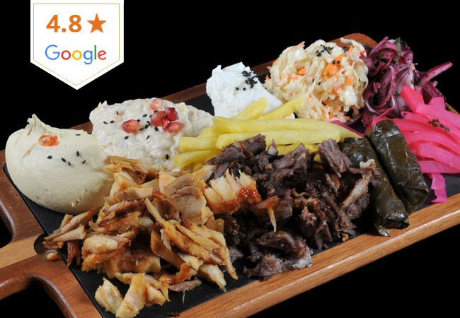 4.8 Stars on Google
Lebanese Street-Food at
Chez Sami Snack 7/7 (Rive):
CHF 60 Food & Drinks Credit 

From the owners of Chez Sami in Pâquis, the recently-opened Chez Sami Snack serves a more focused & quicker menu to eat-in, incl the house special tablieh platter
 Photo