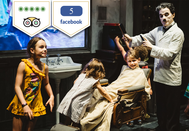 "Best Museum in Europe" -EU Museum Academy
For Kids & Adults: Chaplin's World Interactive Museum (Vevey). 1 Voucher = 1 Entry
Discover Chaplin's amazing life & movies, try some pantomime & visit Hollywood movie sets at one of Switzerland's best museums
 Photo